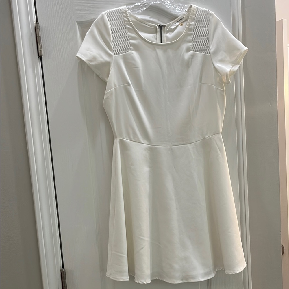 Chic White Formal Dress